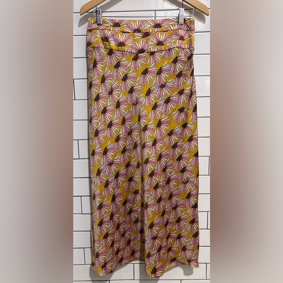 Free People Normani Bias-Printed Skirt 10 - Picture 6 of 10